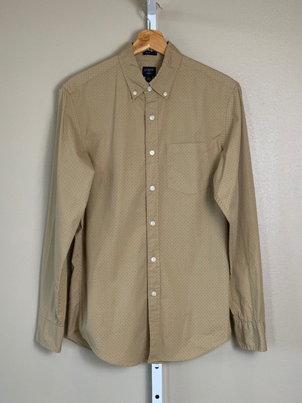 J. Crew Printed Slim Fit Flex Casual Button Down Shirt